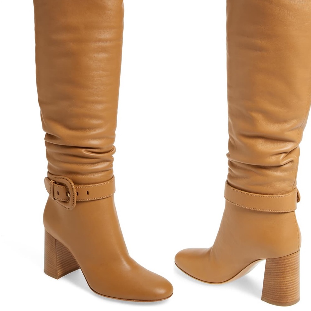 Gianvito Rossi Knee High Block Heel Boots